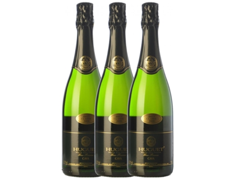 Espumante HUGUET DE CAN FEIXES Huguet De Can Feixes Clàssic Brut Cava Gran Reserva (0.75 L - 3 unidades)