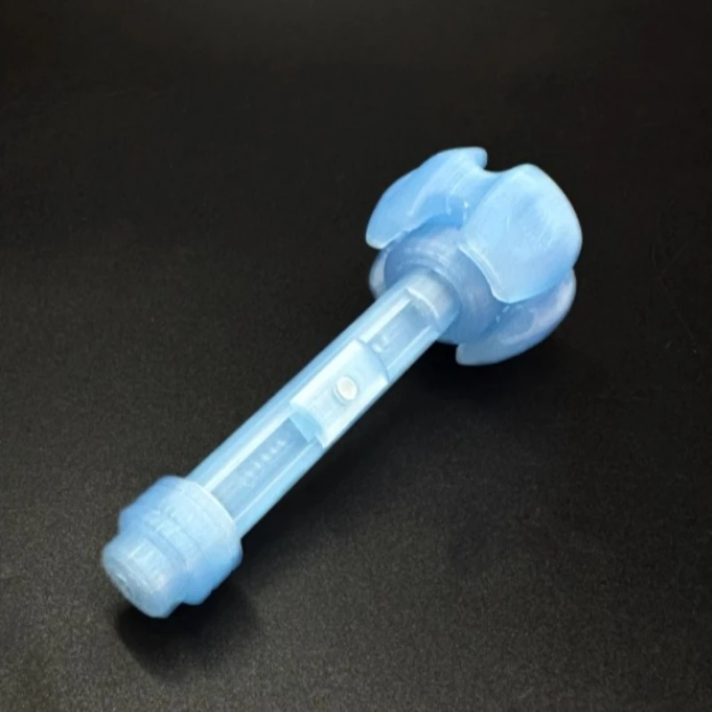 (azul) Spinner Deslizante Mecánico Con Tarjeta Magnética Para Aliviar El Estrés.