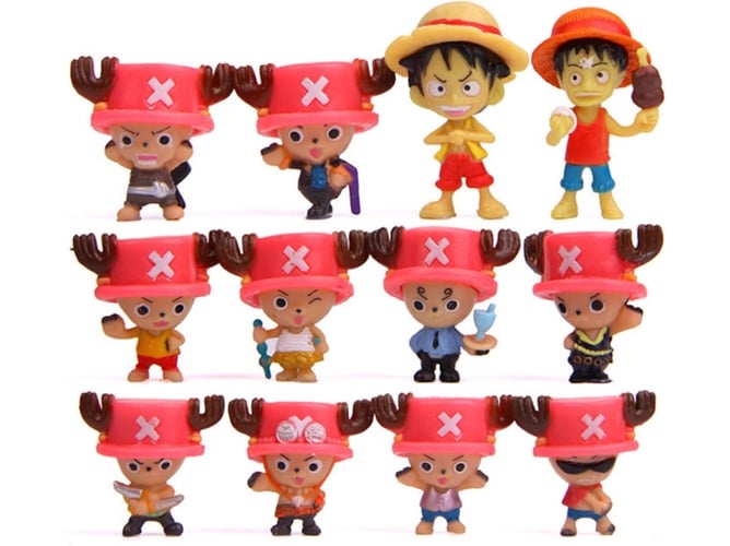Figuras EASTVAPS One Piece (12 Piezas)