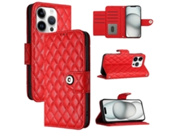 Funda De Cuero Tipo Billetera Para Iphone 16 Pro Max, Con 7 Ranuras Para Tarjetas, Estampado Yb Serie 8
