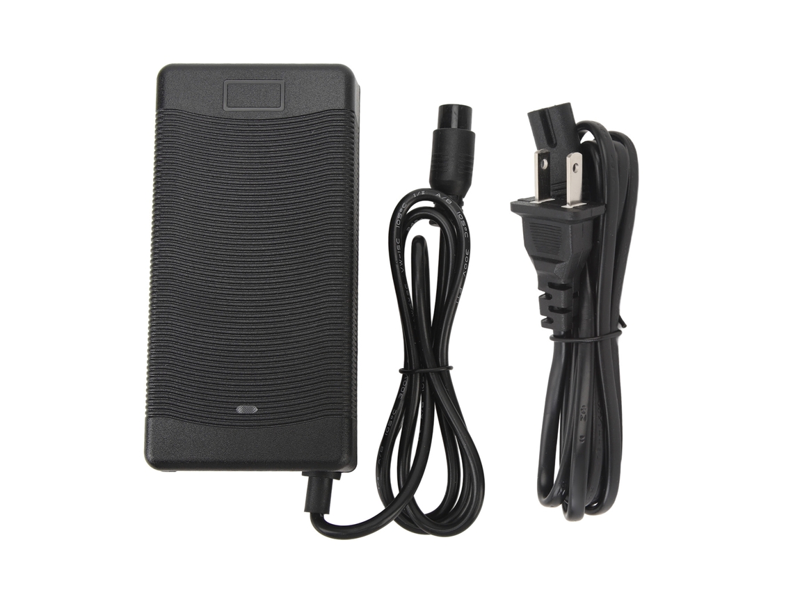 Cargador De Batería De 48 V Y 2 A Con Protección De Seguridad Y Enchufe De 3 Pines Para Patinete Eléctrico Kugoo M4 Pro M4.