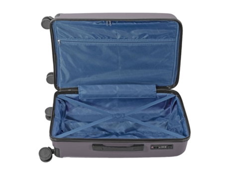 Benzi Mal De Viagem / Trolley Médio 65Cm 4 Rodas Bz5685 Cinzento