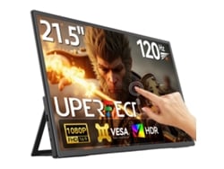 Monitor de 21,5 pulgadas, frecuencia de actualización de 120 Hz, resolución de 1920 x 1080, pantalla táctil, enchufe de la UE