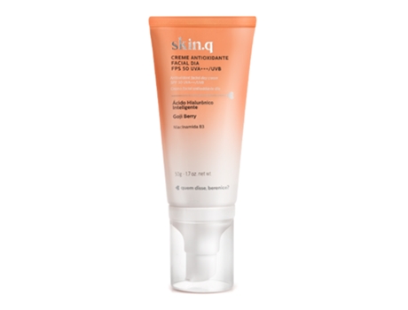Crema Facial QUEM DISSE, BERENICE? Skin.Q Antioxidante Día SPF50 (50 g)