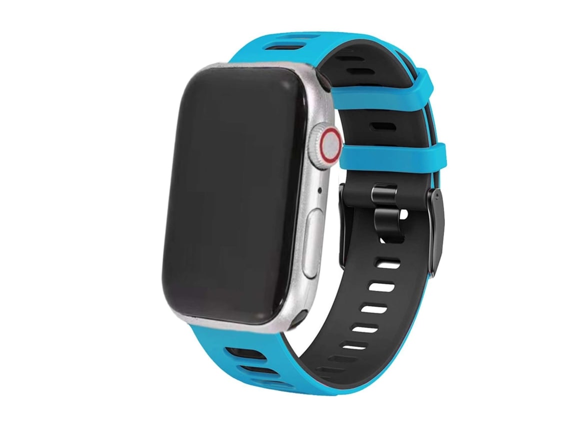 Correa Pioneer para Apple Watch Ultra 49Mm Azul Claro y Negro