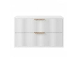 Mueble Bajo Lavabo Rea Mono 80cm White