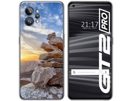 Carcasa para Realme GT 2 Pro 5G TUMUNDOSMARTPHONE Dibujos Sunset Multicolor