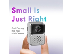 Cámara De Llavero Mini 1080p Fhd 2mp De Tamaño De Pulgar Retro Con Almacenamiento De 128gb