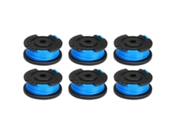 W8r 6 Carretes Para Desbrozadora Toro 51484 51486 51487 De 20 V Y 24 V, Carretes De Cuerda De Nailon E9c, 88524