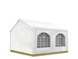 Carpa para fiestas 3x4 M, D 450, color blanco Toolport