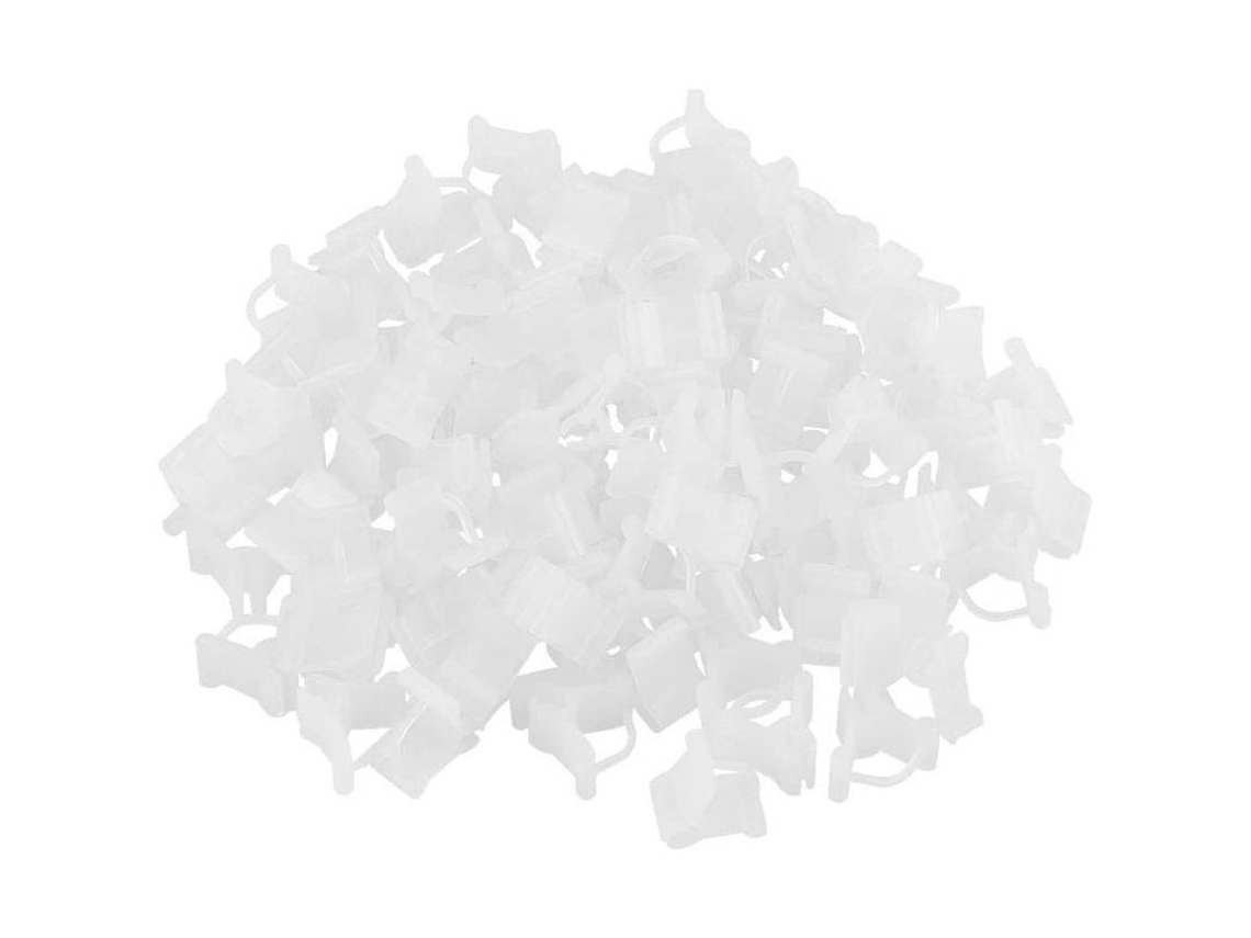 Pinzas De Injerto Jardín 100 Piezas Plástico Para Tomate Hortalizas Árboles Herramientas Mini Jardinería