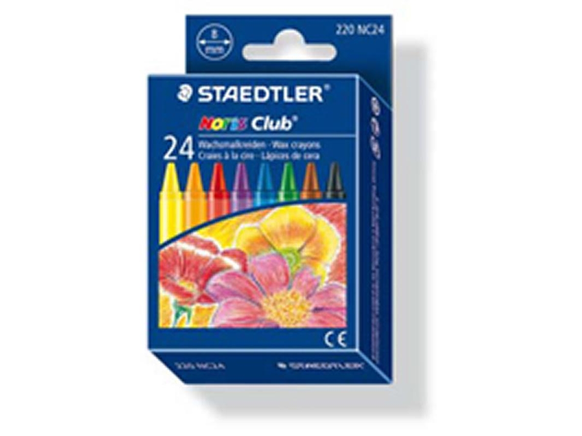 CX. C/24 LAPIS CERA STAEDTLER NORIS 220NC24 NÚCLEO