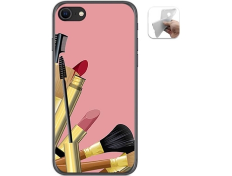 Carcasa iPhone SE 2020 TUMUNDOSMARTPHONE Brochas Multicolor