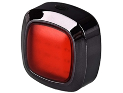 Luz trasera recargable USB YIZHOOD DES1216 (negra)