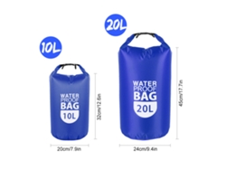 Bolsa Estanca Flotante De Pvc Impermeable Con Tapa Enrollable De 10l/20l Para Deportes Acuáticos.