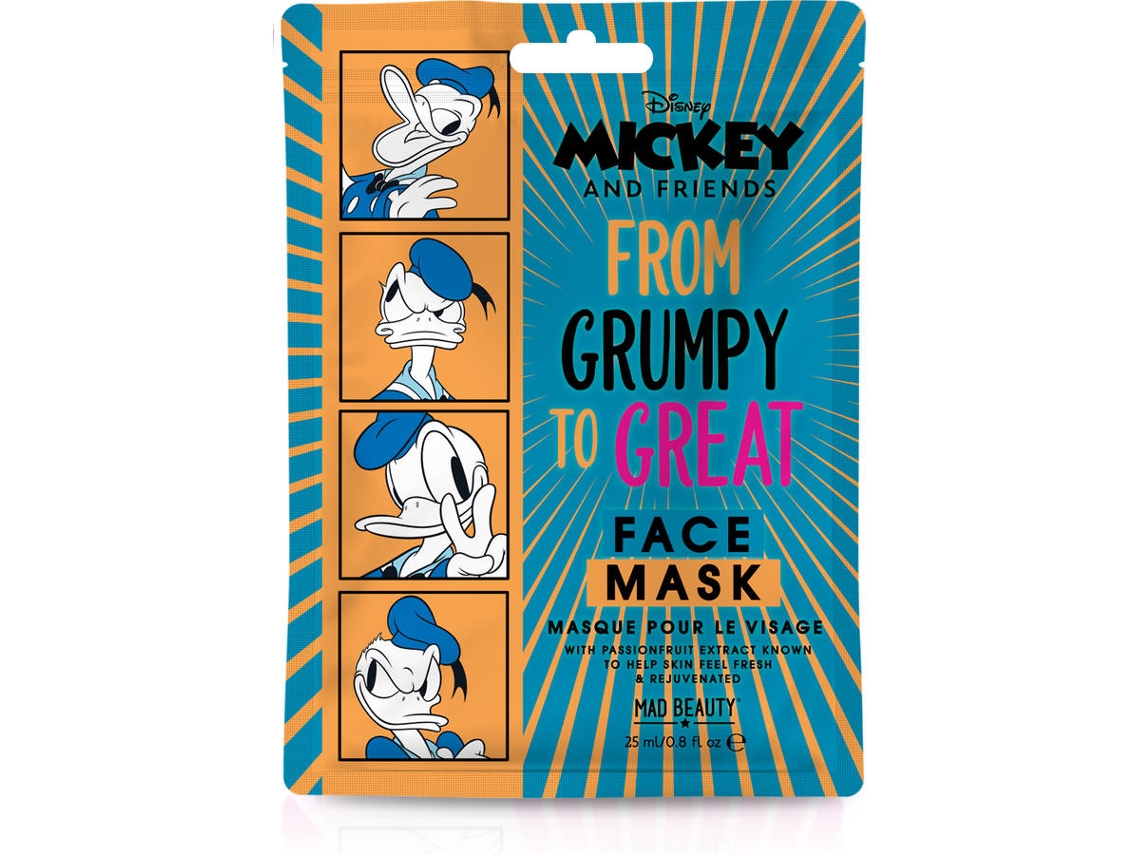 Mascarilla Facial MAD BEAUTY Disney Donald (25 ml)