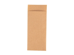 Bolsa de papel decorativa - Regalo - Golosinas - Kraft - 11,5 x 5,3 cm