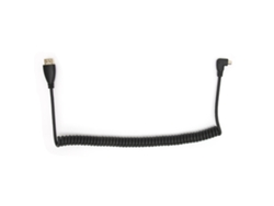 Cable Adaptador Hdmi A A Hdmi D Con Codo De Resorte, Plug And Play, Transferencia De Datos, Carga
