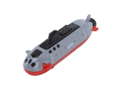 Ats-kit De Modelo De Avión Blindado Con Carro De Aleación, Retroceso Y Rotación Ajustable Para Niños, Vehículo Submarino (gris)