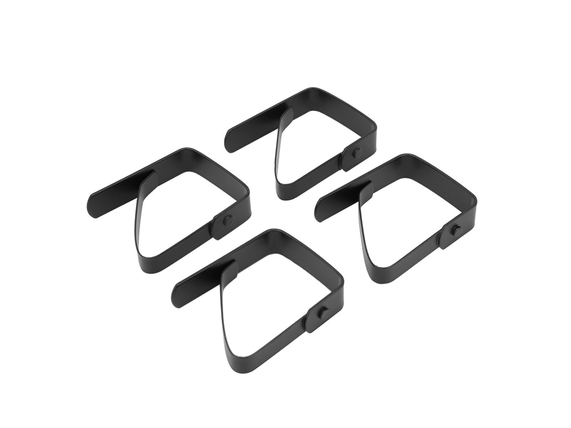 Pinzas Antideslizantes De Acero Inoxidable Para Manteles, 5 X 4 Cm.