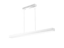 Lámpara de Techo LEDBOX MOD SUSPEND, driver Lifud, 30W, 150cm, blanco, Blanco neutro