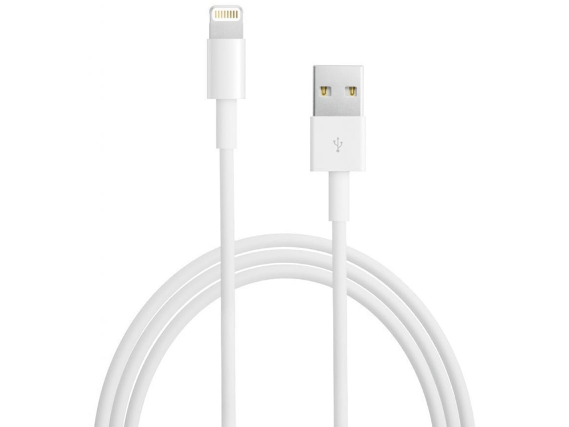 Md818 Cable Lightning Original 1m Blanco Apple (a Granel)