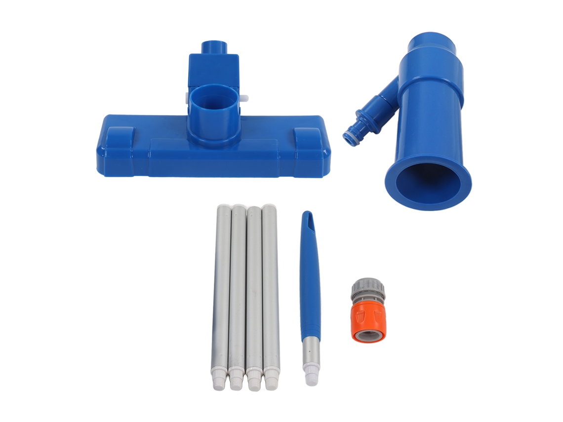Aspiradora portátil de chorro para piscina y spa con cepillo