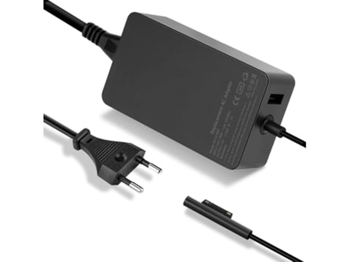 Cargador para Surface Pro 3/4/5/6 44w 15v 2.58a Negro Panoona