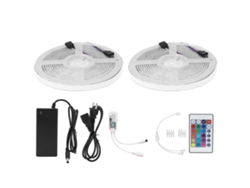 Tira De Luces Led Wifi Rgb De 10 M, 600 Led, Resistente Al Agua, Regulable, Flexible, Para Decoración Interior/exterior.