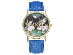Reloj De Pulsera Para Mujer Estudiante De Moda Zhoulianfa Con Movimiento De Cuarzo Azul