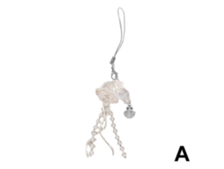 Llavero de medusa con dije para celular, accesorios para bolso, joyería y decoración Rosewell