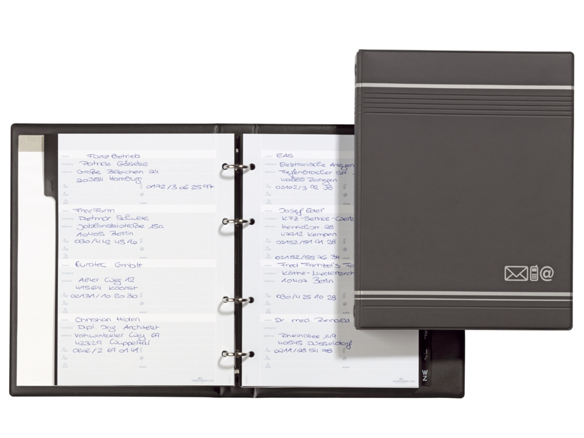 Carpeta de Teléfono Durable Telindex Antracita DURABLE