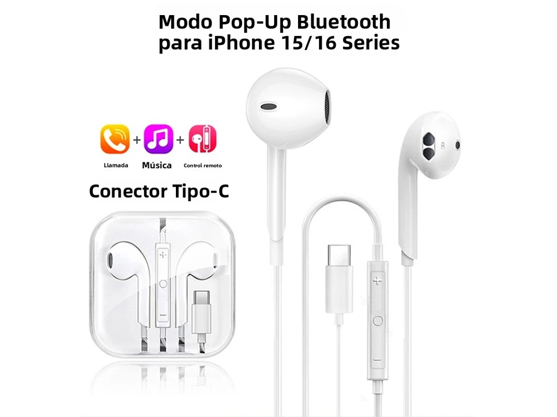 (serie 15/16) Auriculares Originales, Auriculares Estéreo Internos, Accesorios Para Teléfonos Móviles De 3,5 Mm