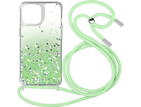 Carcasa iPhone 11 Pro Max AVIZAR Brillante con Cordón Verde