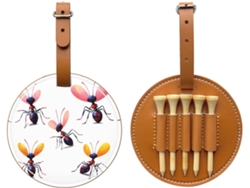 Bolsa com Estampa de Formigas para Tees de Golfe, S/MARCA