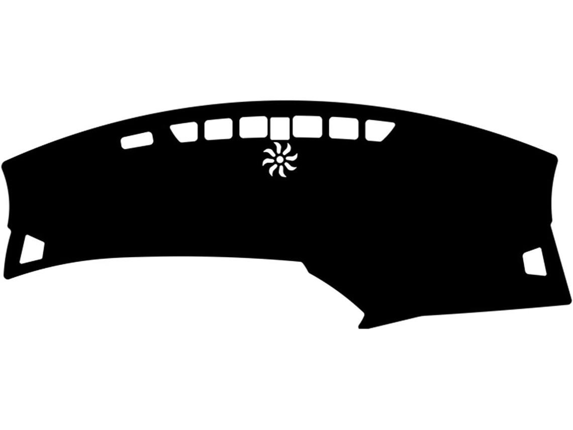 Protector De Salpicadero Ante Para Buick Lacrosse 2023-2025 (gris, Sin Luces)
