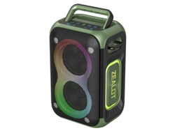 Altavoz Bluetooth inalámbrico MDUG de 60 W, emparejamiento estéreo TWS y 10 horas de reproducción (verde militar)