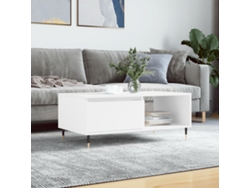 Mesa de Centro 90x50x36,5 Cm Derivados de Madera Blanco