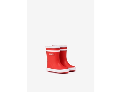 Botas de Bebé AIGLE Lluvia Flac Fur Rojo (20)
