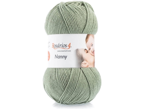 Hilo de Lana ROSARIOS 4 Nanny P150823 (Verde - 20x7x10 cm - Lana)