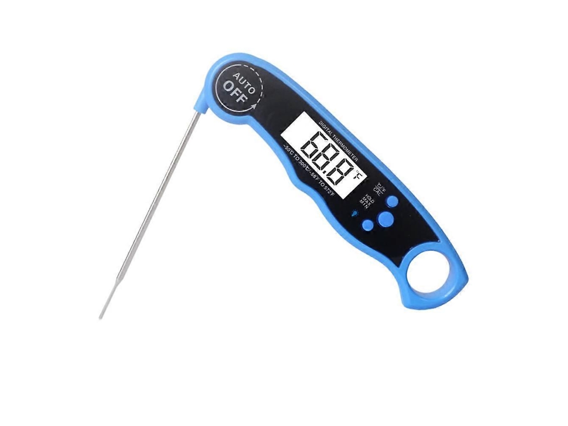 Termómetro digital para carne, para medir la temperatura, paquete de 2 unidades.