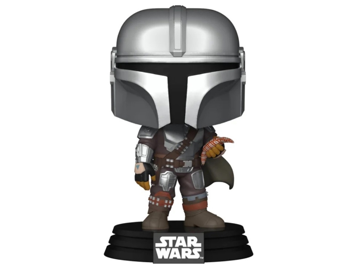 Figura FUNKO Pop! Star Wars: Mando w/ Pouch