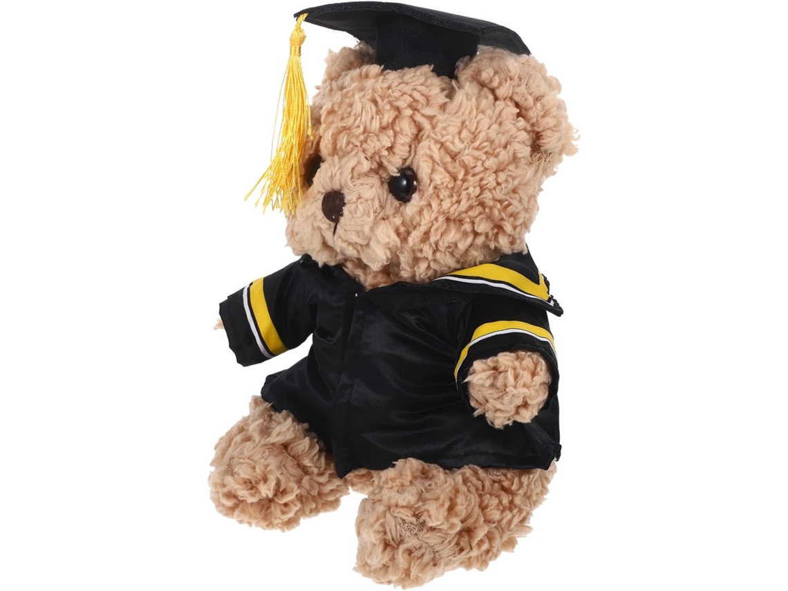 Osito de peluche de graduación: regalo exclusivo para graduados, suave y acogedor para el hogar.