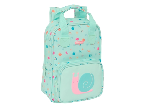 Mochila Infantil SAFTA Caracol (Turquesa)