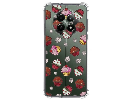 Funda Diseño Muffins para Realme 12 5G 12X 5G TUMUNDOSMARTPHONE Silicona Multicolor