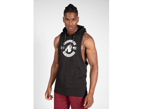 Tank Top Lawrence Hooded GORILLA WEAR (Negro - 3Xl)