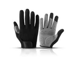 Jinwei-guantes De Bicicleta Profesionales De Dedos Completos Antideslizantes Con Pantalla Táctil Para Mujeres Y Hombres Negro M (8‑8.5cm)