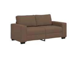 Maison Exclusive - Sofá De 2 Plazas Marrón, 180x77x82 Cm, De Tela