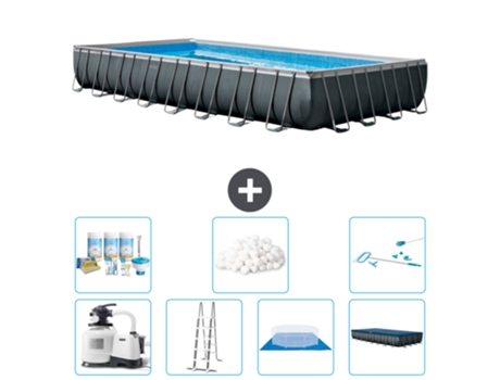 Piscina Tubular INTEX 26374GN-CB46 (54368 L - 488x132cm)