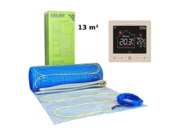Kit de calefacción eléctrica por suelo radiante de 13 m², termostato de 170 W/m² SN 15, Grand Meyer